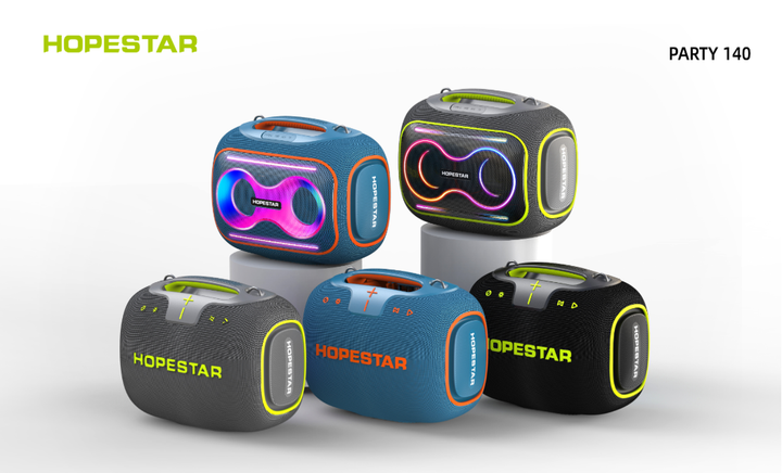 Бездротова Bluetooth-колонка Hopestar Party Box 140 - Фото 2 Бездротова Bluetooth-колонка Hopestar Party Box 140 - зображення 2