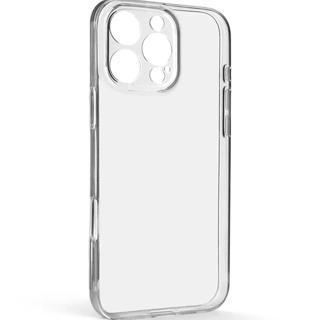 Чехол TPU Virgin Hard Full Camera для iPhone 12 прозрачный с защитой камеры - Фото 5 Чехол TPU Virgin Hard Full Camera для iPhone 12 прозрачный с защитой камеры - зображення 5