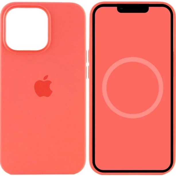 Чохол силіконовий Silicone Case Full Size для iPhone 11 Pro з мікрофіброю всередині рожевий 30.Flamingo - зображення 7