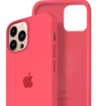 Чехол силиконовый для iPhone 12 12 Pro с микрофиброй внутри защита камеры цвет 52.Watermelon - зображення 9