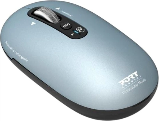 Mysz PORT Designs Pure Mac Bluetooth Pastel Blue (3567049105006) - Zdjęcie 2 Mysz PORT Designs Pure Mac Bluetooth Pastel Blue (3567049105006) - obraz 2