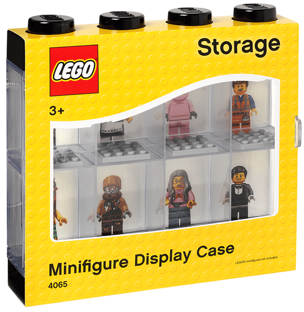 Gablotka LEGO na 8 minifigurek Czarna (40650003) (5711938023591) - Zdjęcie 1 Gablotka LEGO na 8 minifigurek Czarna (40650003) (5711938023591) - obraz 1