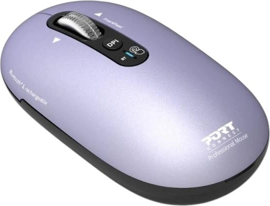 Mysz PORT Designs Pure Mac Bluetooth Lavender (3567049105020) - Zdjęcie 2 Mysz PORT Designs Pure Mac Bluetooth Lavender (3567049105020) - obraz 2