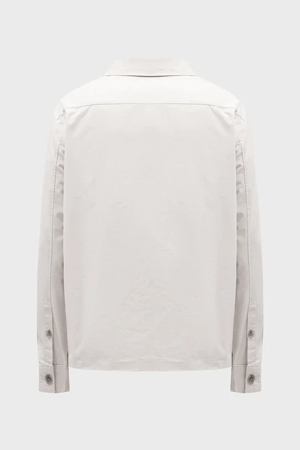 Чоловіча сіра сорочка LS GARMENT WASH Michael Kors L CT4408JEMW - зображення 10