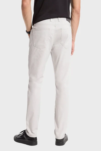 Чоловічі світло-сірі брюки PARKER STRETCH 5-PKT Michael Kors 30-32 CT43CKM3DR - зображення 2