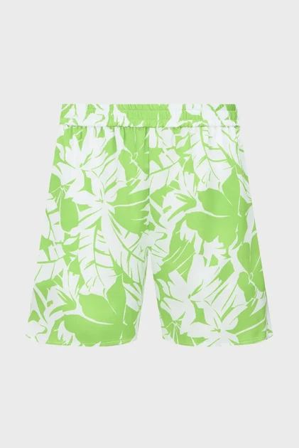 Жіночі салатові шорти з візерунком GRAPHIC PALM PJ SHORTS Michael Kors S MS430MKB0M - Фото 4 Жіночі салатові шорти з візерунком GRAPHIC PALM PJ SHORTS Michael Kors S MS430MKB0M - изображение 4