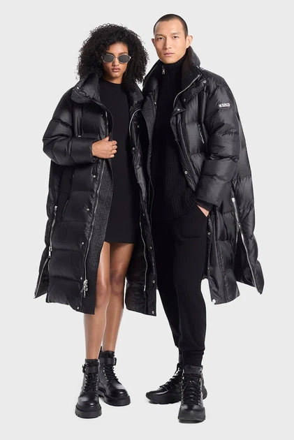 Чорний пуховик UNISEX CHUNKY ZIP PUFFER (унісекс) Michael Kors L UF4208I3SB - Фото 1 Чорний пуховик UNISEX CHUNKY ZIP PUFFER (унісекс) Michael Kors L UF4208I3SB - зображення 1