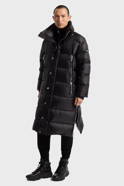 Чорний пуховик UNISEX CHUNKY ZIP PUFFER (унісекс) Michael Kors L UF4208I3SB - Фото 3 Чорний пуховик UNISEX CHUNKY ZIP PUFFER (унісекс) Michael Kors L UF4208I3SB - зображення 3