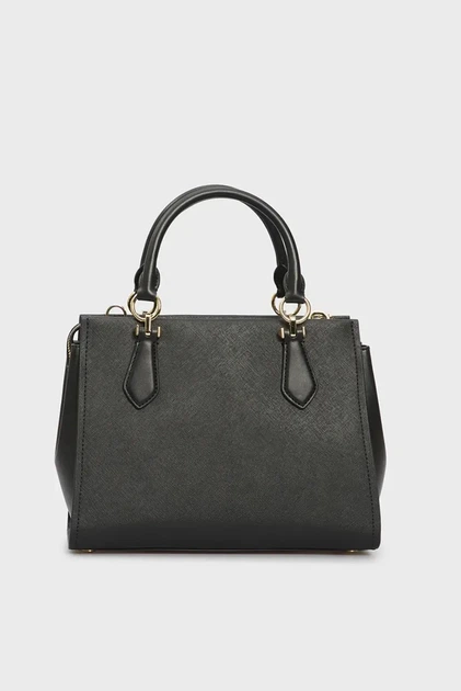 Жіноча чорна сумка MARILYN SATCHEL Michael Kors OS 30S2G6AS2L - зображення 4