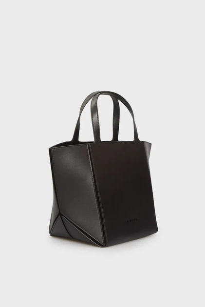 Жіноча чорна шкіряна сумка JORDI Michael Kors OS 30F4T9JT6L - изображение 3