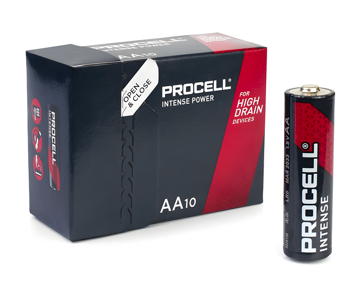 Батарейки Duracell Procell Intense AA (LR6) 1.5V лужні, комплект 10 шт. - зображення 2