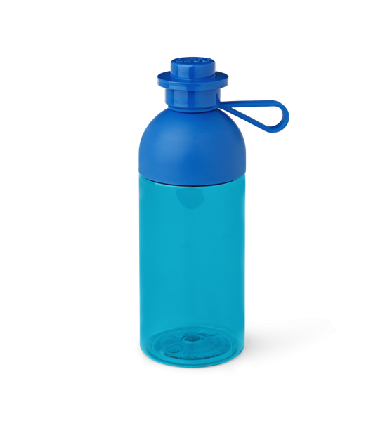Butelka na wodę LEGO z paskiem 500 ml Niebieska (5711938026981) - obraz 2