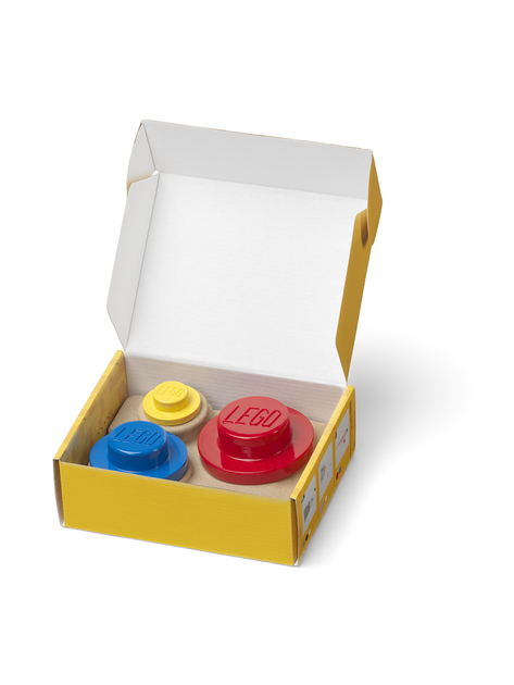 Zestaw wieszaków ściennych LEGO 3 szt Kolorowy (5711938031879) - obraz 2