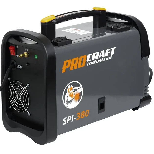Інверторний зварювальний напівавтомат Procraft industrial SPI380 2026 - Фото 1 Інверторний зварювальний напівавтомат Procraft industrial SPI380 2026 - зображення 1