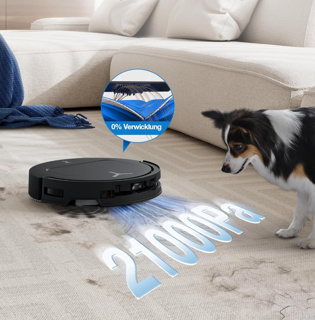 Робот-пилосос Ecovacs Deebot T50 Max Pro Omni Gen2 - Уцінка - зображення 3