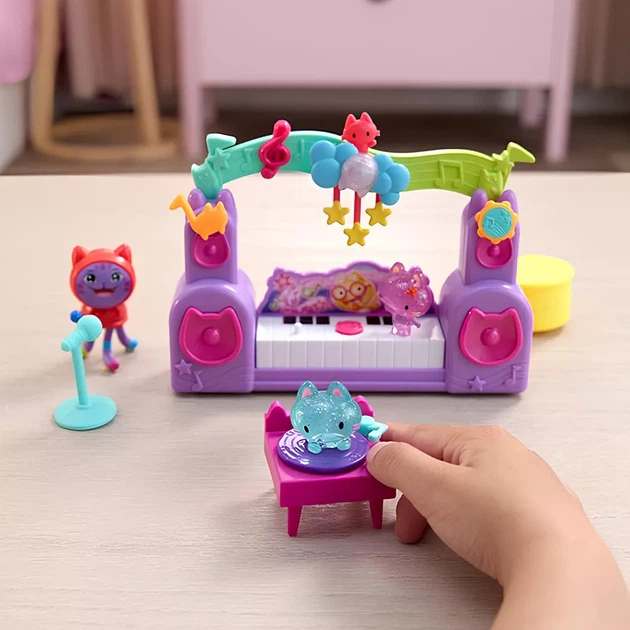 Ігровий набір Gabby's Dollhouse Кімната вечірок діджея Нявкота (SM36276/6074118) - изображение 7