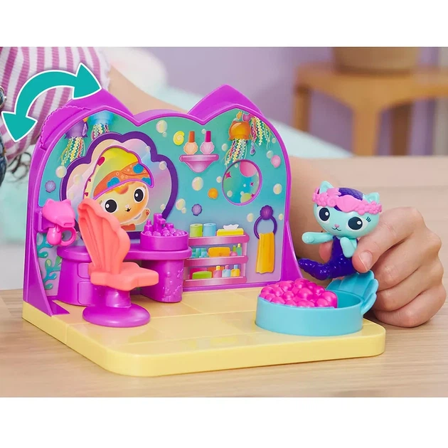 Ігровий набір Gabby's Dollhouse Морська Спа-кімната (SM36203/6068286) - Фото 5 Ігровий набір Gabby's Dollhouse Морська Спа-кімната (SM36203/6068286) - изображение 5
