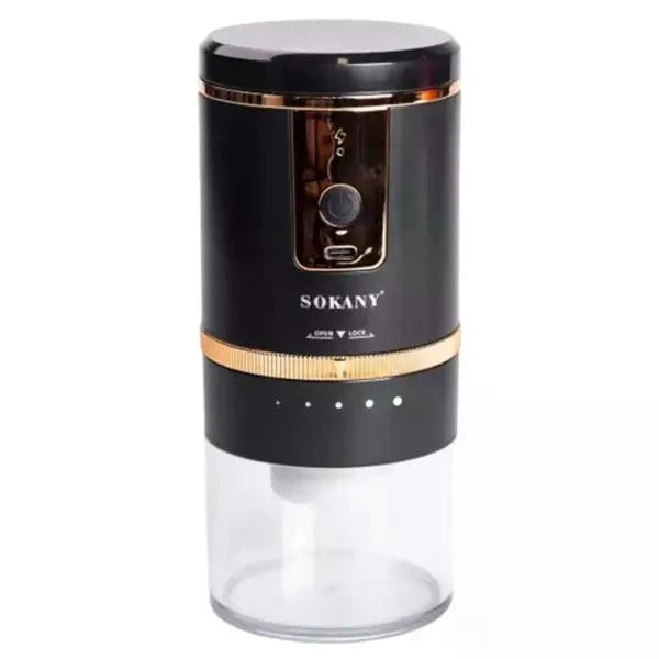 Кофемолка электрическая Sokany SK-04026 черная 13 Вт 250 мл для зерен и специй (107-80-SK-04026) - Фото 2 Кофемолка электрическая Sokany SK-04026 черная 13 Вт 250 мл для зерен и специй (107-80-SK-04026) - изображение 2