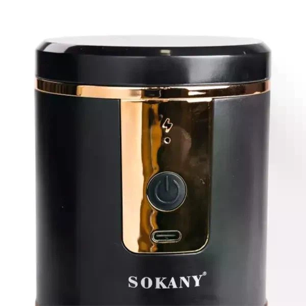 Кофемолка электрическая Sokany SK-04026 черная 13 Вт 250 мл для зерен и специй (107-80-SK-04026) - Фото 7 Кофемолка электрическая Sokany SK-04026 черная 13 Вт 250 мл для зерен и специй (107-80-SK-04026) - изображение 7