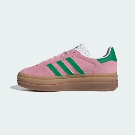 Жіночі кросівки Gazelle Bold рожевий з зеленим 37 - Фото 6 Жіночі кросівки Gazelle Bold рожевий з зеленим 37 - изображение 6