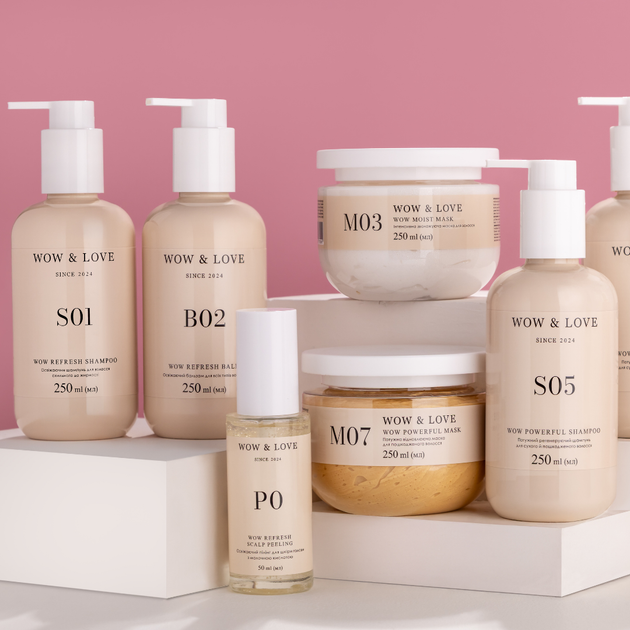 Мощный регенерирующий шампунь для сухих и поврежденных волос Wow & Love Wow Powerful Shampoo 250 мл - изображение 3