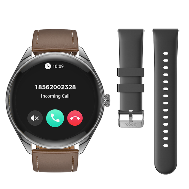 Смарт-годинник HOCO Y22 AMOLED 36mm. 200 mAh. IP67 Black - изображение 4