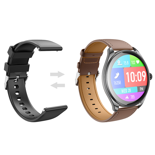 Смарт-годинник HOCO Y22 AMOLED 36mm. 200 mAh. IP67 Black - изображение 5