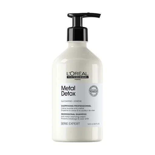 Шампунь L'Oreal Professionnel Serie Expert Metal Detox для уменьшения ломкости волос 300 мл - Фото 1 Шампунь L'Oreal Professionnel Serie Expert Metal Detox для уменьшения ломкости волос 300 мл - изображение 1