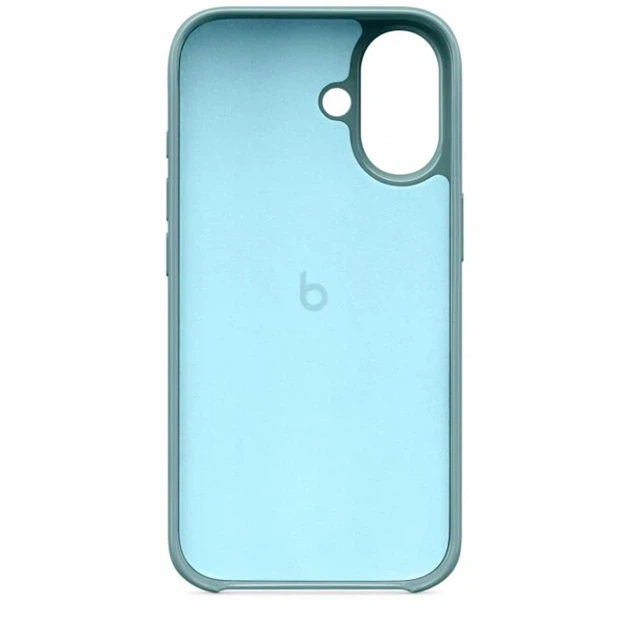 Чехол силиконовый с MagSafe для iPhone 16 Plus защита камеры микрофибра Riptide Blue - Фото 4 Чехол силиконовый с MagSafe для iPhone 16 Plus защита камеры микрофибра Riptide Blue - изображение 4