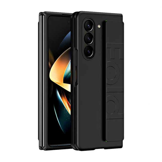 Чехол противоударный PC Nylon Case для Samsung Galaxy Fold 4 F936 черный с защитой камеры - изображение 2