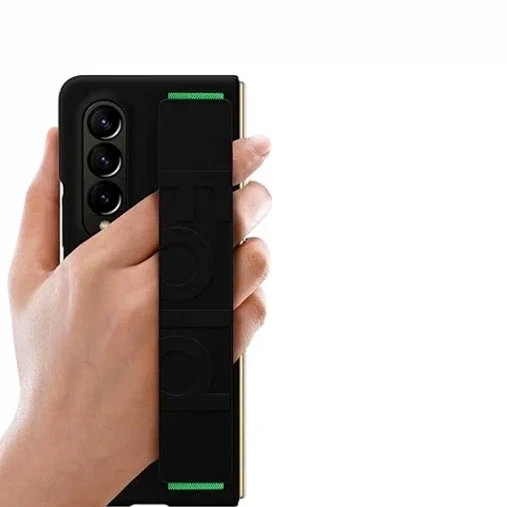 Чехол противоударный PC Nylon Case для Samsung Galaxy Fold 4 F936 черный с защитой камеры - изображение 6