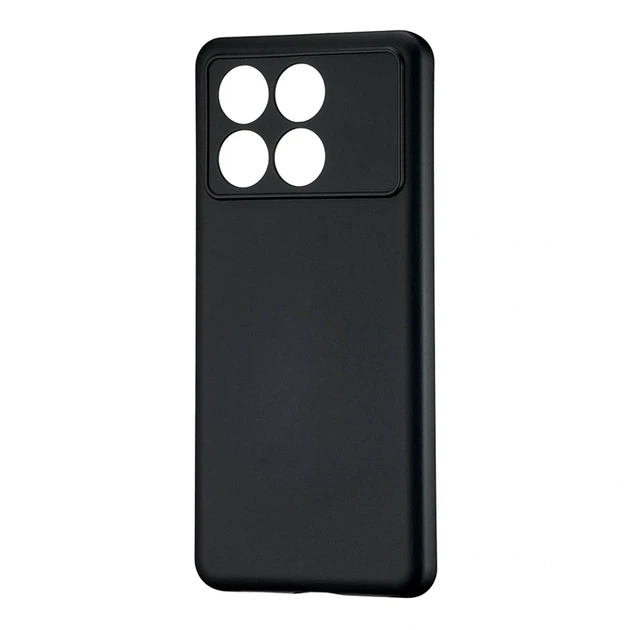 Чехол силиконовый Full Camera для Infinix Smart 8 Plus защита камеры TPU черный - зображення 5