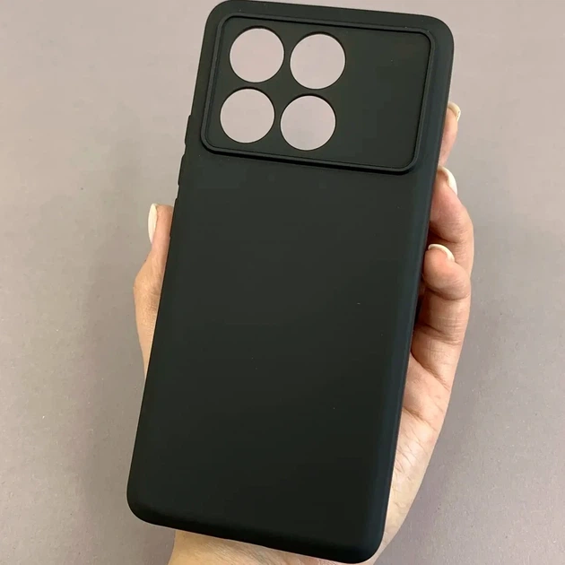Чехол силиконовый Full Camera для Infinix Smart 8 Plus защита камеры TPU черный - зображення 7
