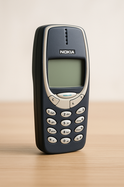 Мобільний телефон Nokia 3310 Dark-Blue Limited (2003) - Фото 1 Мобільний телефон Nokia 3310 Dark-Blue Limited (2003) - зображення 1