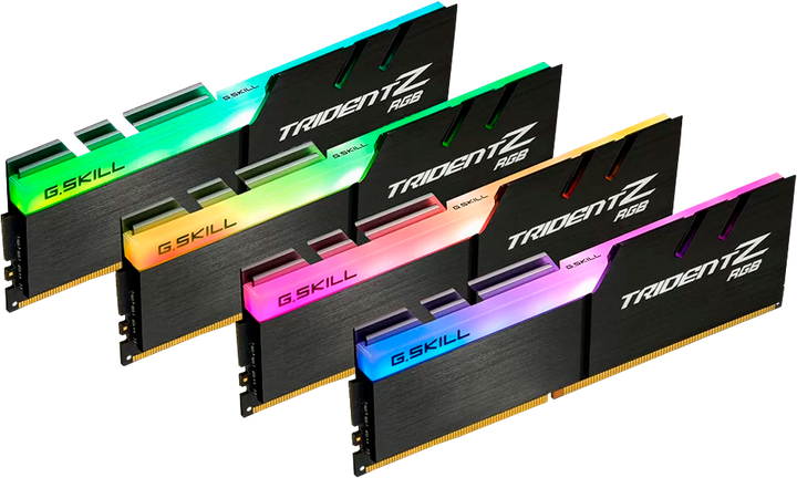 Оперативна пам'ять G.Skill DDR4-4000 32GB PC4-32000 (Kit of 4x8GB) Trident Z RGB (4713294223869) - зображення 2