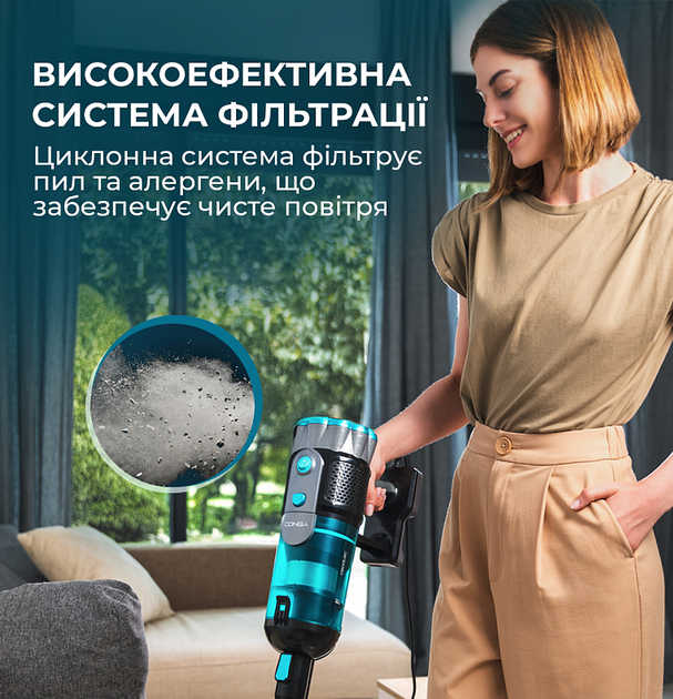 Пилосос без мішка Cecotec Conga 700 PowerHead - зображення 4