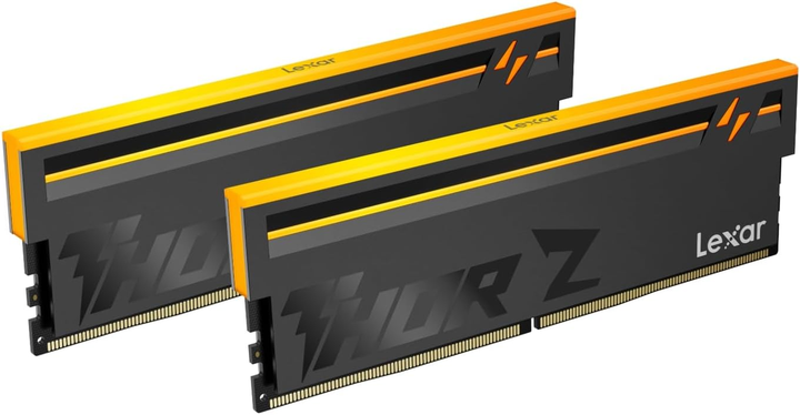 Комплект оперативной памяти Lexar THOR Z серии RGB DDR5 32 ГБ (2x16 ГБ) 6000 МГц, DRAM 288-контактный UDIMM для настольных ПК - изображение 2