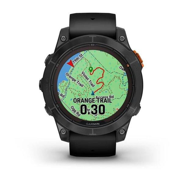 Смарт-часы Garmin Fenix 7 Pro Solar Edition Slate Grey with Black Band - Фото 5 Смарт-часы Garmin Fenix 7 Pro Solar Edition Slate Grey with Black Band - изображение 5