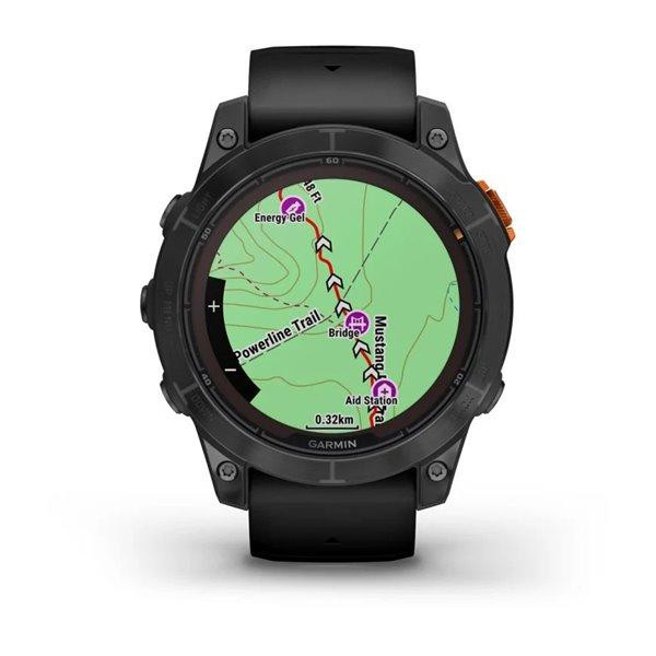 Смарт-часы Garmin Fenix 7 Pro Solar Edition Slate Grey with Black Band - Фото 6 Смарт-часы Garmin Fenix 7 Pro Solar Edition Slate Grey with Black Band - изображение 6