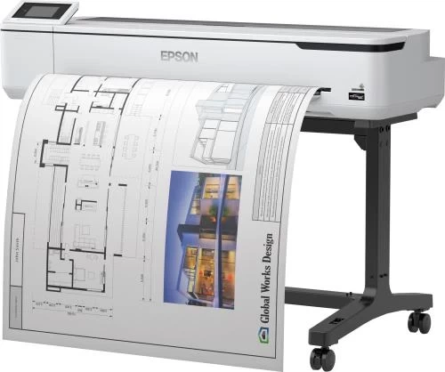 Принтер струйный цветной A0 Epson SureColor SC-T5100 36", White (C11CF12301A0) - Фото 1 Принтер струйный цветной A0 Epson SureColor SC-T5100 36", White (C11CF12301A0) - изображение 1