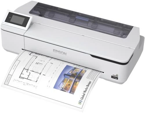 Принтер струйный цветной A1 Epson SureColor SC-T3100N 24", White, без стенда (C11CF11301A0) - изображение 4