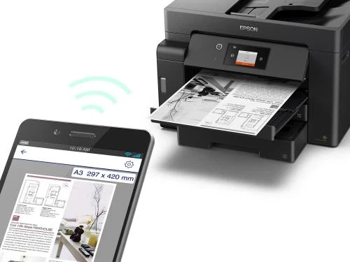 МФУ струйное ч/б A3+ Epson M15140, Black (C11CJ41404) - изображение 8