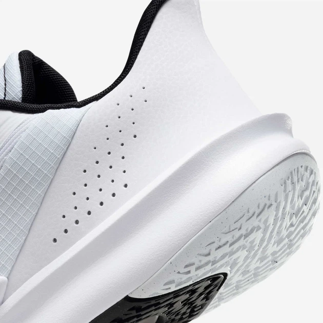 Buty do koszykówki męskie Nike Precision VII FN4322-101 48.5 (14US) Białe (197596489873) - obraz 8