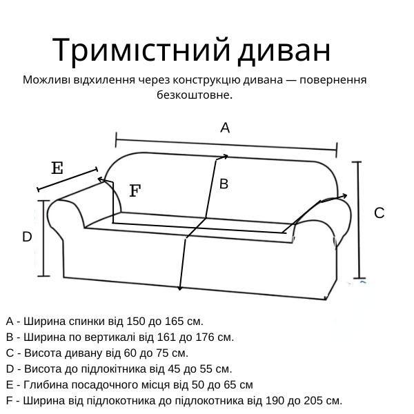 Чохол для тримісного дивана кавовий Slavich Стрейч Жаккард - Фото 4 Чохол для тримісного дивана кавовий Slavich Стрейч Жаккард - зображення 4
