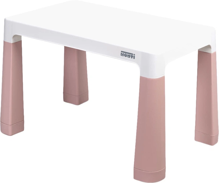 Zestaw mebli dla dzieci Caretero Toyz Monti Pink stół i dwa krzesła (5908310393285) - obraz 4