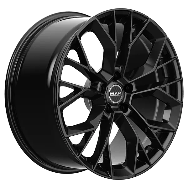 MAK UNIVERSAL STILO-D MAK STILO-D R20 W9,5 PCD5X112 ET41 DIA76 GLOSS BLACK - Фото 1 MAK UNIVERSAL STILO-D MAK STILO-D R20 W9,5 PCD5X112 ET41 DIA76 GLOSS BLACK - зображення 1