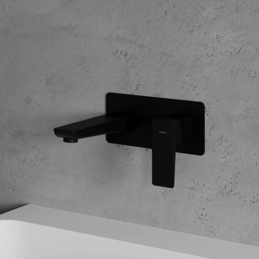Змішувач для умивальника прихованого монтажу Omnires Parma black mat (PM7415BL) (00139928) - зображення 2