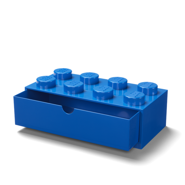 Контейнер LEGO Класичний блок з шухлядою 8 Синій (5711938032029) - зображення 2