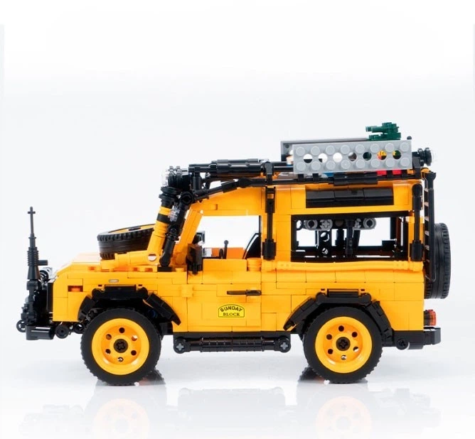 Конструктор 8551 Джип Land Rover инерционный, 1053 детали - изображение 3