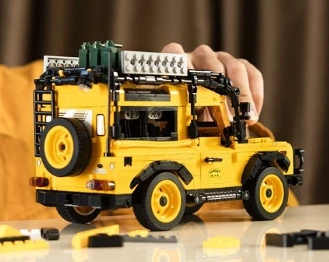 Конструктор 8551 Джип Land Rover инерционный, 1053 детали - изображение 4